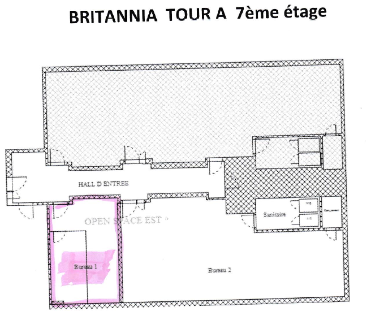 Bureau Lyon 527m² Location bureau Lyon Rhône OLBUR2533274 9